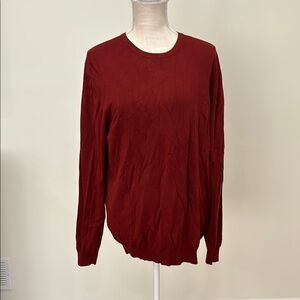 NEW with tags Zara men’s Red Long Sleeve Sweater